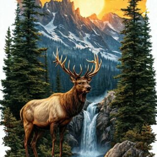 TELLIMISEGA! Hirv 100x50 cm