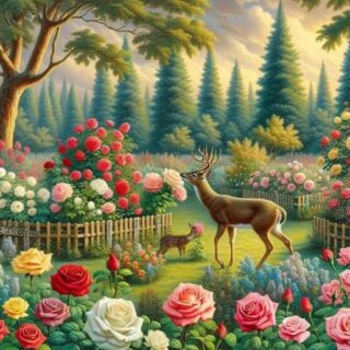 Hirved 30x30 cm (25x25)