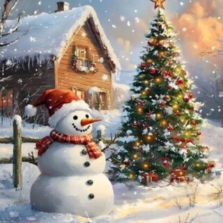 Lumememm 30x40 cm (25x35)