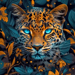 TELLIMISEGA! Leopard 50x80 cm