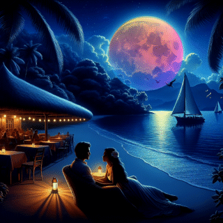 KOHE OLEMAS! Armunud paar 60x60 cm