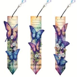 1TK LAOS! TELLIMISEGA! 3 raamatujärjehoidjad liblikad