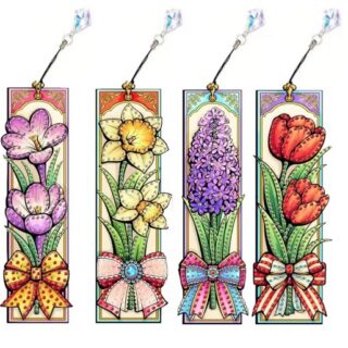 1TK LAOS! TELLIMISEGA! 4 raamatujärjehoidjad lilled