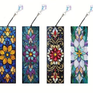 1TK LAOS! TELLIMISEGA! 4 raamatujärjehoidjad mandalad