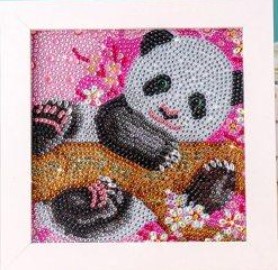 Panda 18x18 cm (RAAM KAASAS)