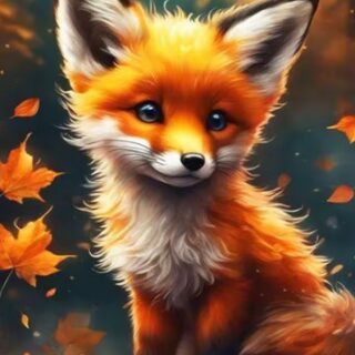 Rebane 30x40 cm (25x35)