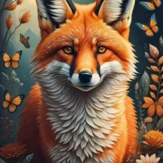 Rebane&Lilled 30x40 cm (25x35)