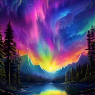 Virmalised 30x40 cm (25x35)