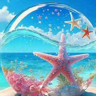 Meritäht1 30x40 cm (25x35)