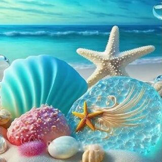 Meritäht3 30x40 cm (25x35)