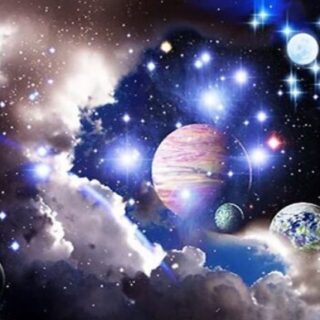 Planeet 40x40 cm (35x35)