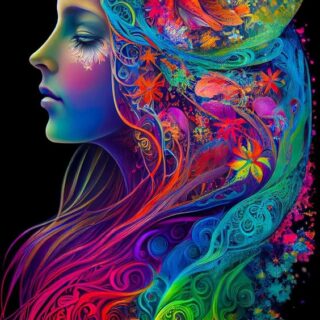 TELLIMISEGA! Fantaasia Naine 100x50 cm