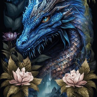 TELLIMISEGA! Draakon 50x80 cm