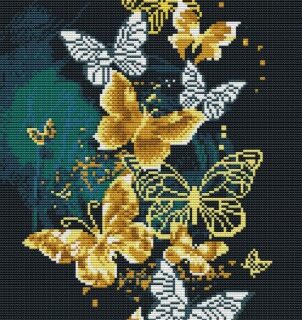 Liblikad 30x40 cm (25x35)