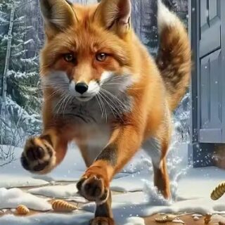 Rebane 30x40 cm (25x35)