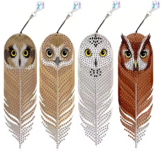 1TK LAOS! TELLIMISEGA! 4 raamatujärjehoidjad öökullid