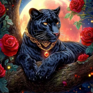 Must Leopard 30x40 cm (25x35)