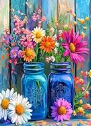 Suvelilled 30x40 cm (25x35)