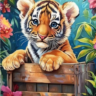 Tiiger 30x40 cm