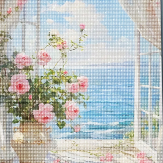 Roosid aknal 30x40 cm (25x35)