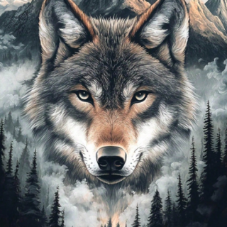 Hunt 40x50 cm (35x45)