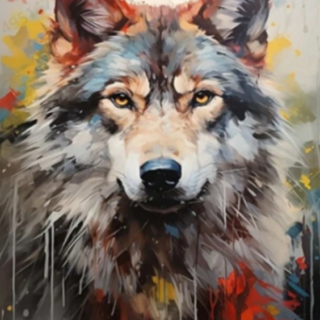 Hunt 30x30 cm (25x25)