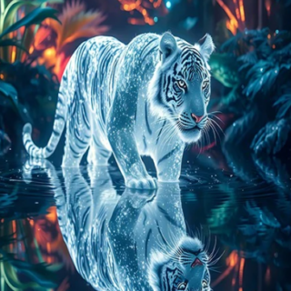 Tiiger 30x40 cm (25x35)