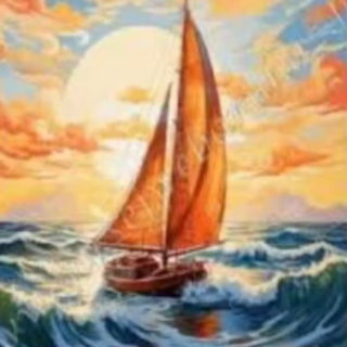 Purjepaat 30x40 cm (25x35)