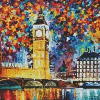 London 30x40 cm (25x35)